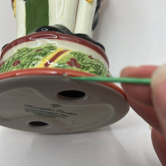 Christopher Radko Nutcracker/Soldier candle stick holder. Set of two - Picture 9 of 9